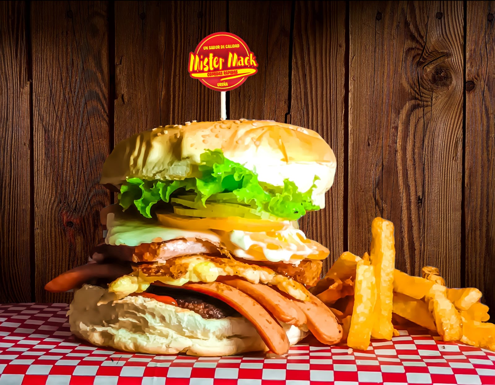 Hamburguesa Mister MAck